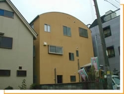 裏から見たところ